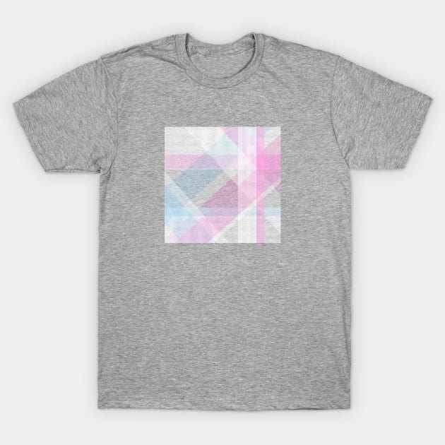 Abstract Lines - Trans Colors T-Shirt by Clutterbooke